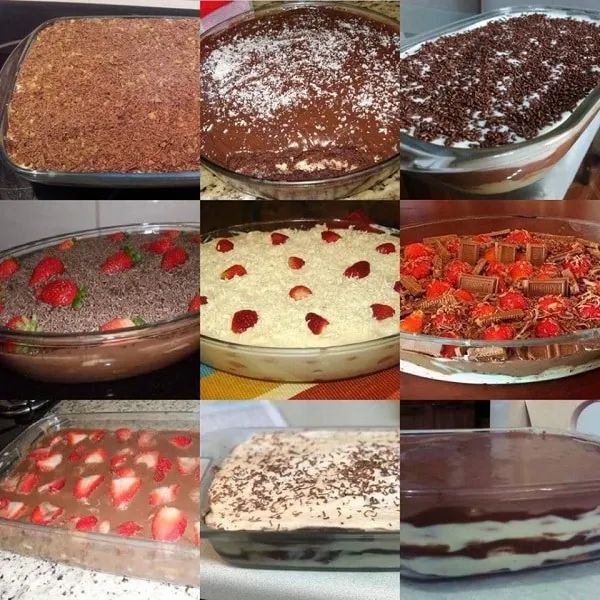 11+ Receitas de Pavê de Chocolate