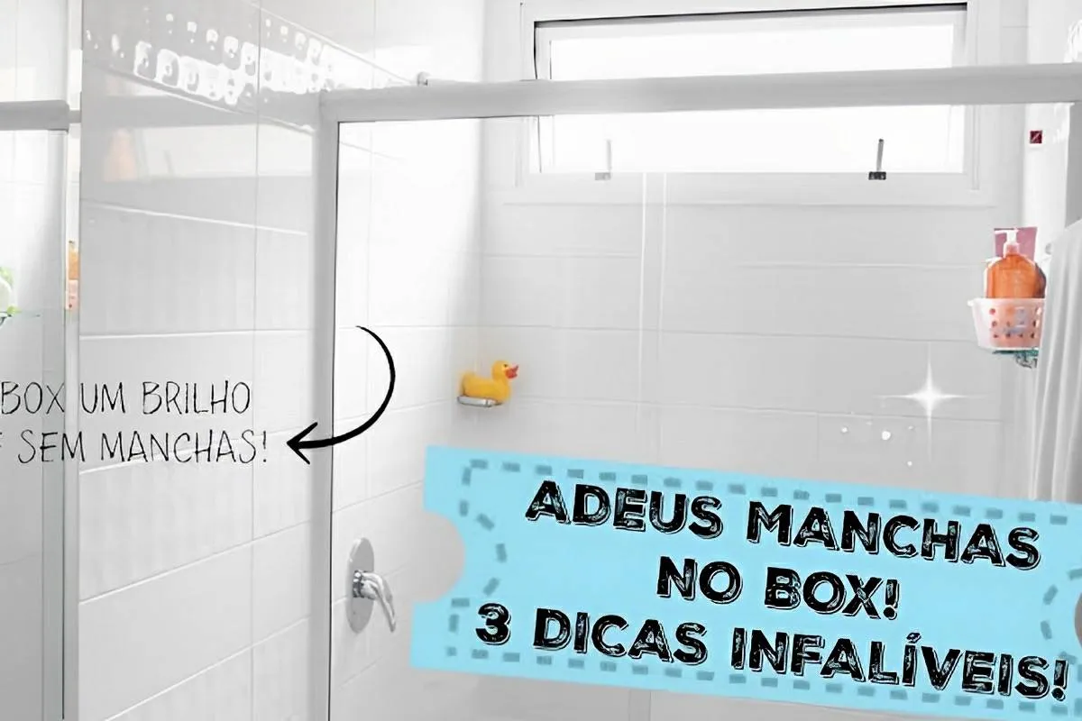 3 dicas infalíveis para limpar o box do seu banheiro e tirar