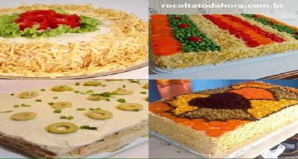 4 Receitas de Torta Fria com Pão de Forma