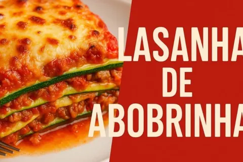 A melhor lasanha de abobrinha para uma opção leve e delicios