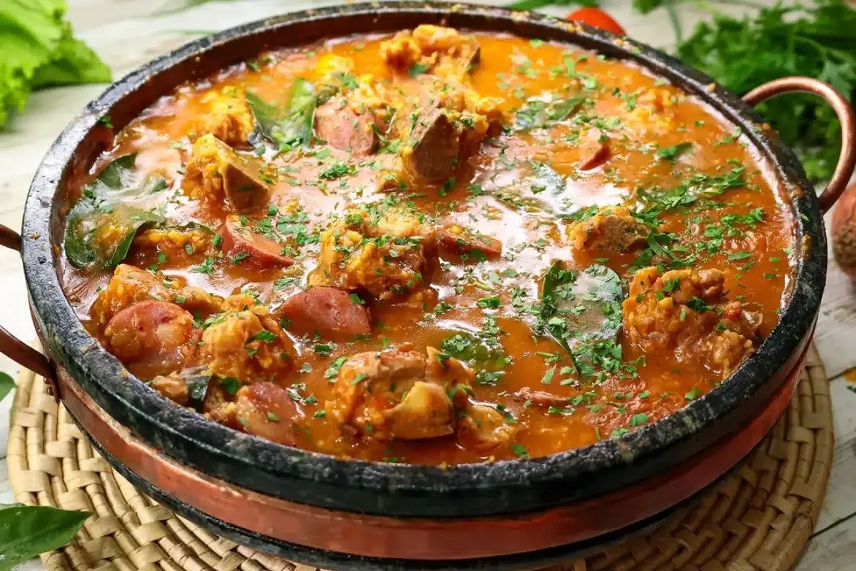 A melhor receita de canjiquinha mineira com carne de porco q