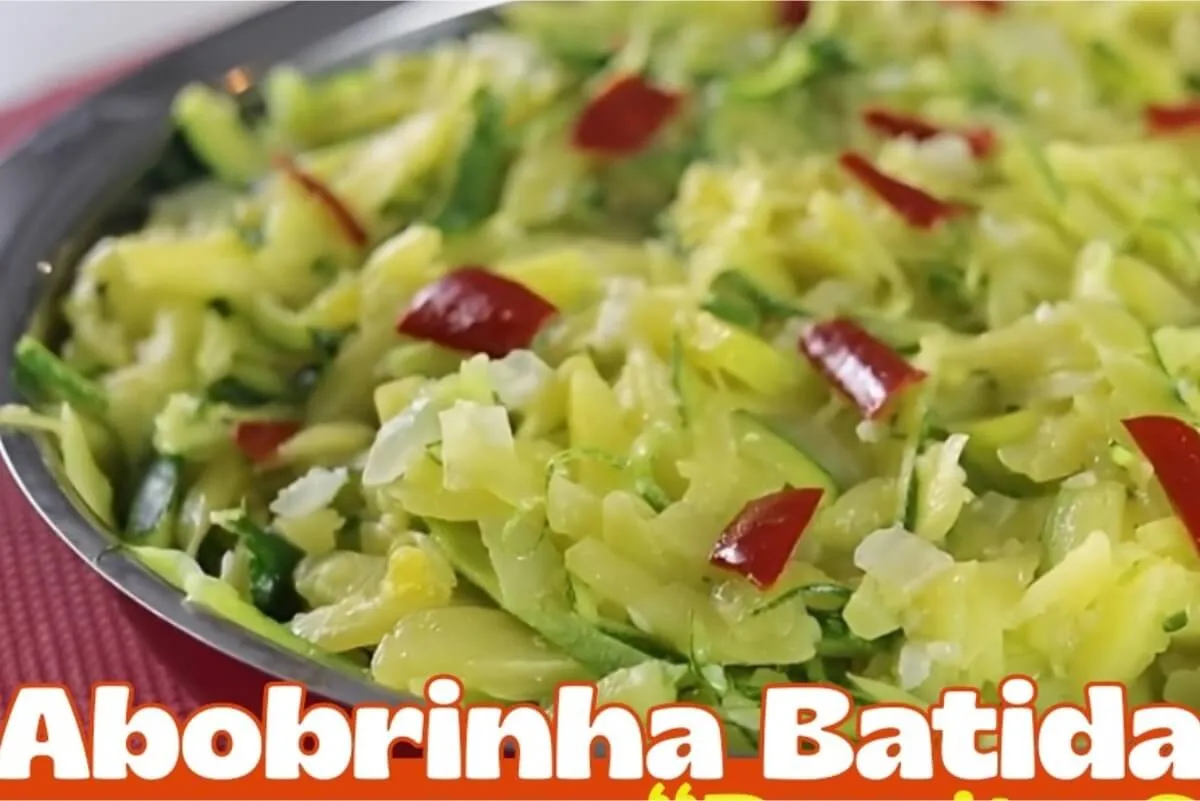 Abobrinha batida mineira: aprenda a receita caipira original