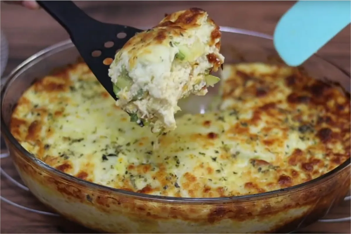 Abobrinha gratinada é uma ótima sugestão de prato leve para
