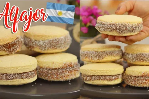 Alfajor argentino: desmancha na boca e é uma ótima opção par