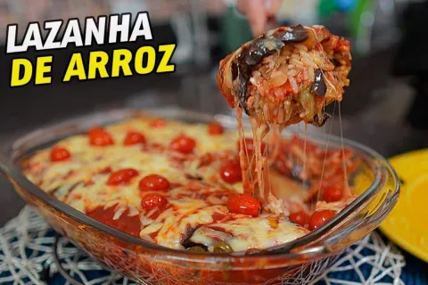 Almoço de domingo diferente: receita de lasanha de arroz com