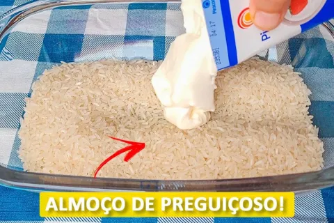 Almoço de preguiçoso, uma refeição completa que é só mistura