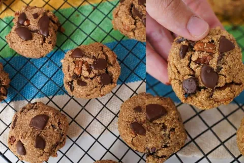 Aprenda a fazer cookie de chocolate mais saudável sem usar f