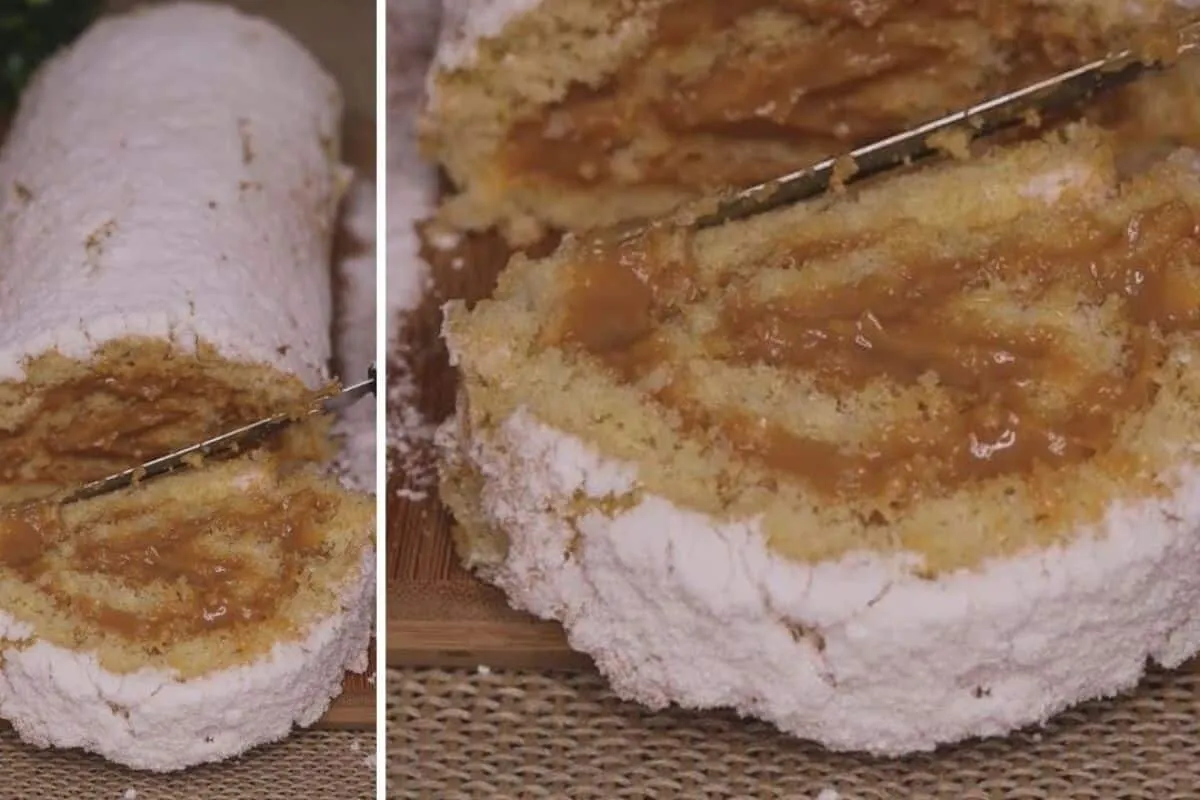 Aprenda a fazer massa de rocambole de doce de leite que não