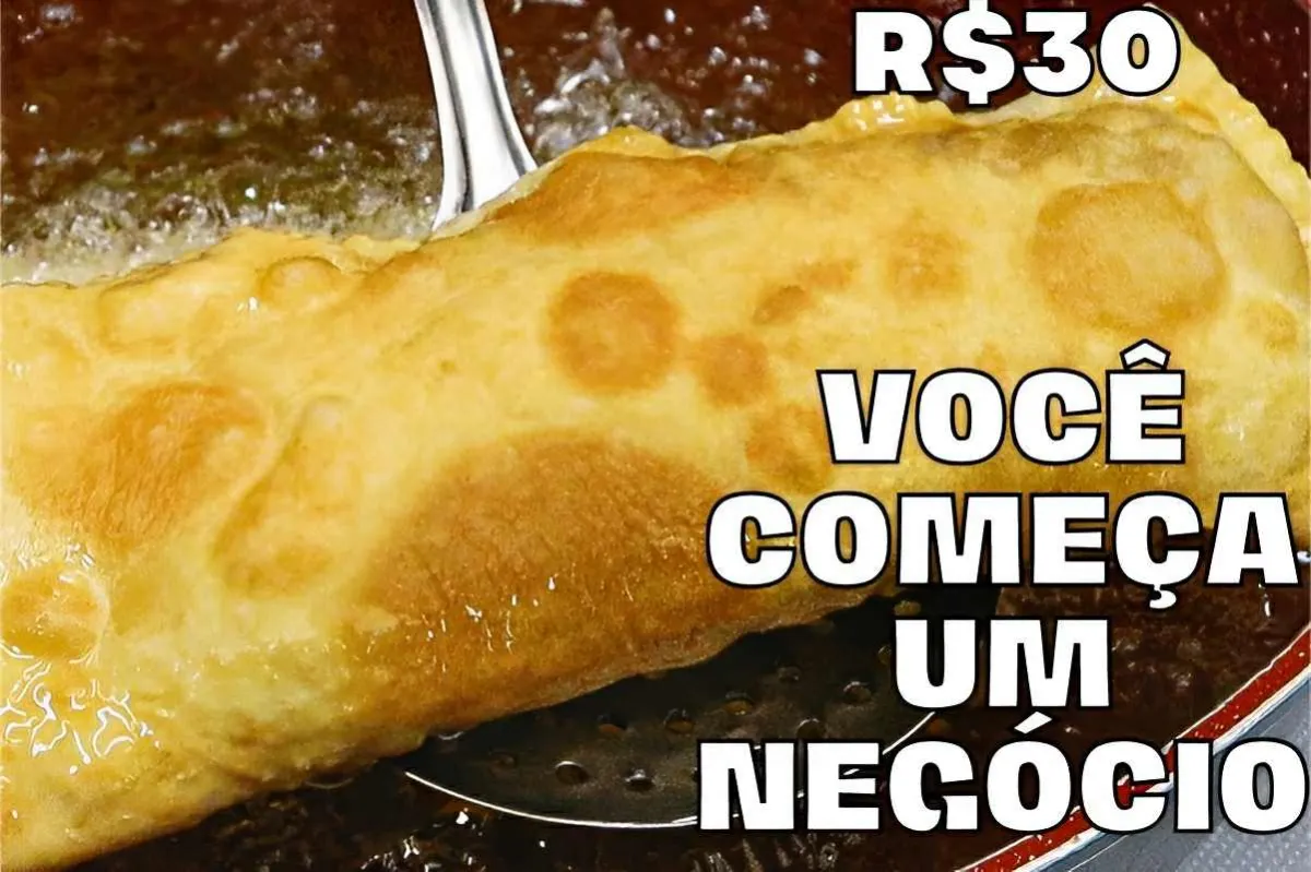Aprenda hoje uma massa de pastel perfeita que fica bem sequi