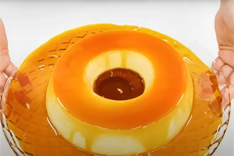 Aprendi a fazer um pudim sem forno que fica uma maravilha e 