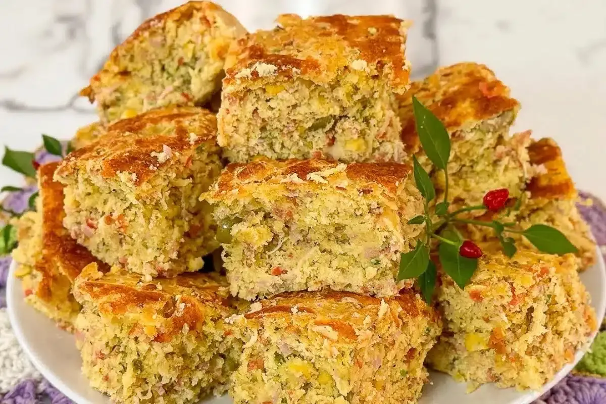 Aprendi a fazer uma torta caipira fácil que fica simplesment