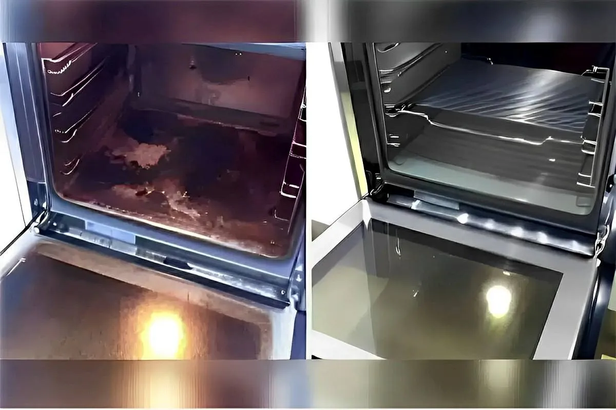 Aprendi como limpar forno sem perder tempo usando apenas 1 p