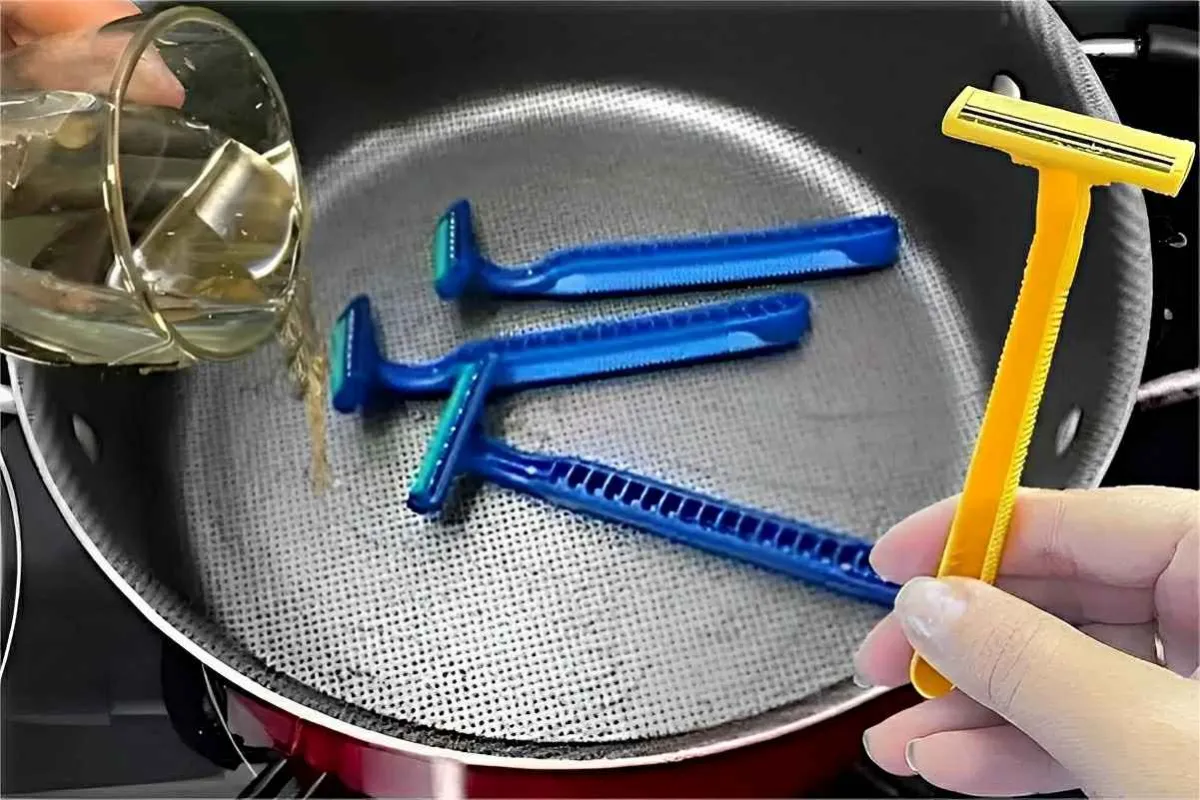 Aprendi como reciclar barbeadores e agora eu economizo no su