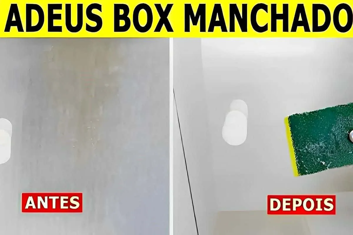 Aprendi como tirar manchas do box do banheiro com apenas 3 i