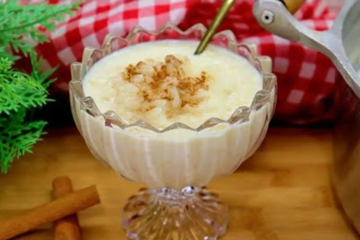 Arroz doce cremoso delicioso que rende muito, é muito simple