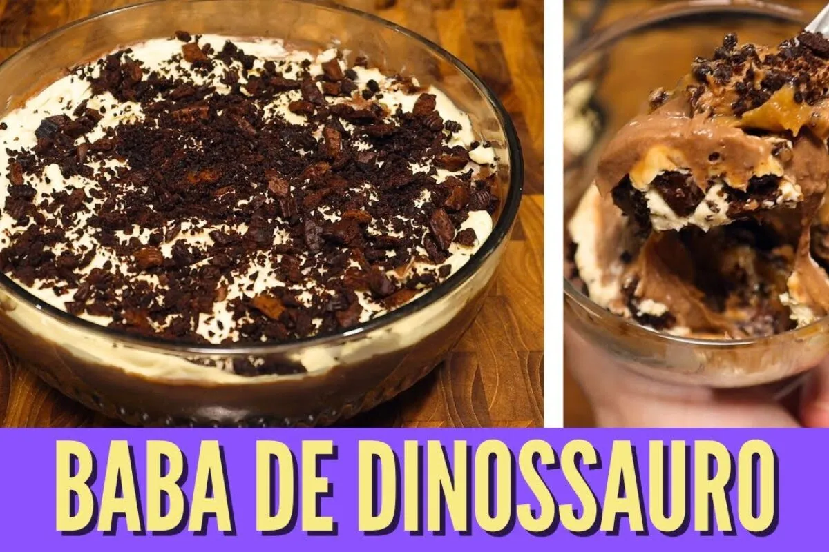 Baba de dinossauro: sobremesa diferente, divertida e super f