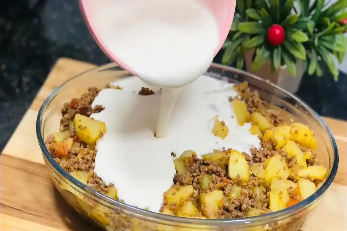 Batata com carne moída: receita de almoço de domingo que voc