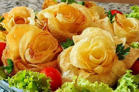 Batata decorada para o natal: veja como enfeitar sua mesa de