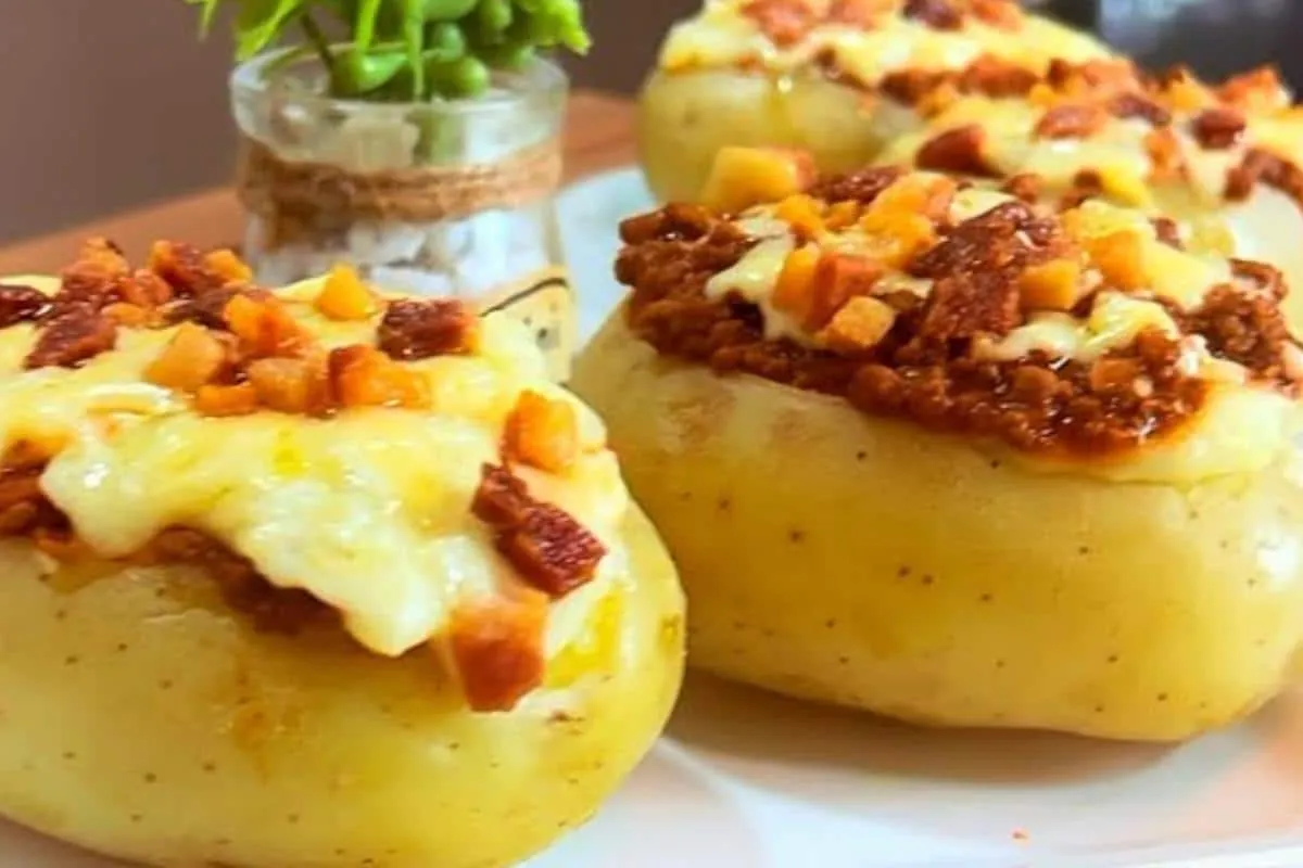 Batata recheada de shopping que vai ser um arraso no seu alm