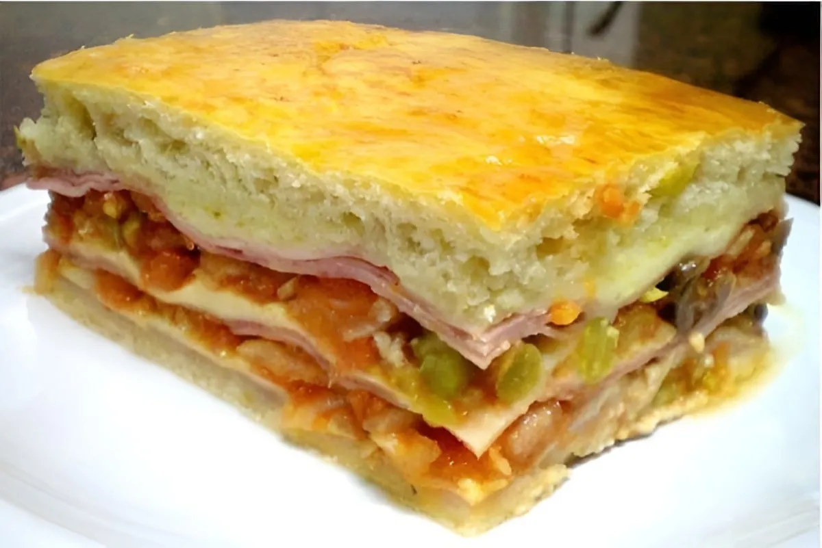 Bauru de forno com massa fofinha e recheio delicioso um lanc