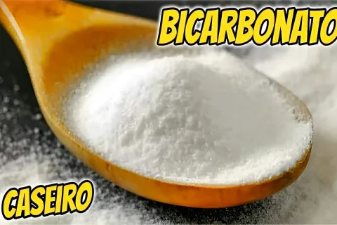 Bicarbonato caseiro perfeito para utilizar em misturinhas ca