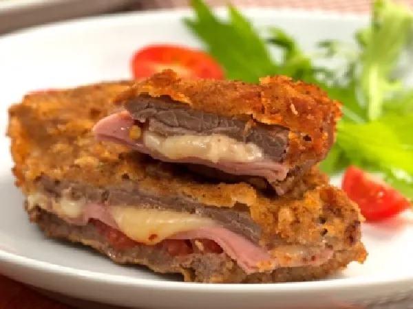 Bife à Milanesa Recheado