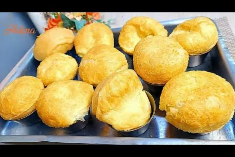 Biscoitão de polvilho crocante, receita simples para o lanch