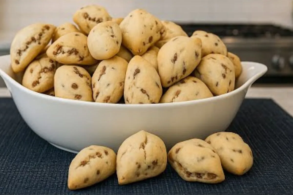 Biscoitinho de flocos que derrete na boca, receita simples e