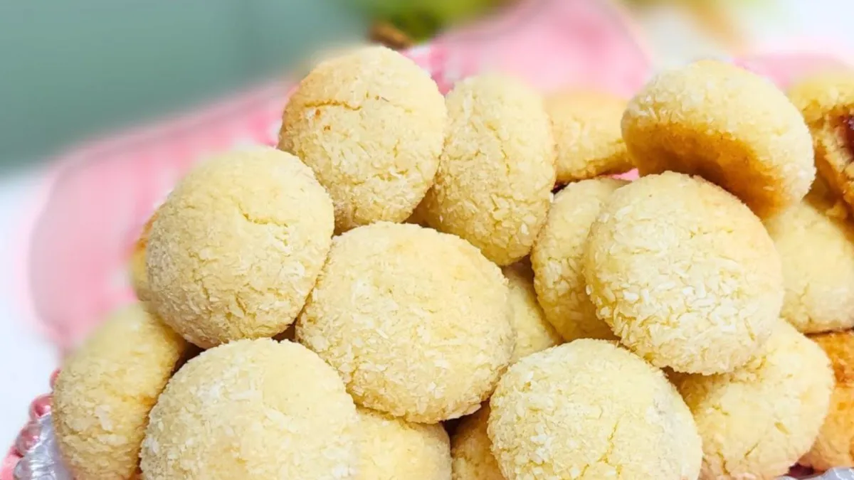 Biscoitinho de goiaba que desmancha na boca e não dá trabalh