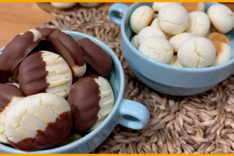 Biscoitinho de maisena que fica incrivelmente sequinho, derr