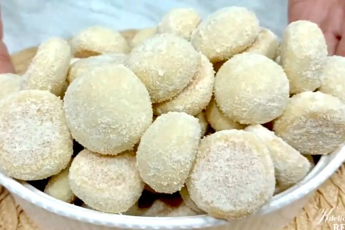 Biscoitinhos de ninho, que derretem na boca e são excelentes