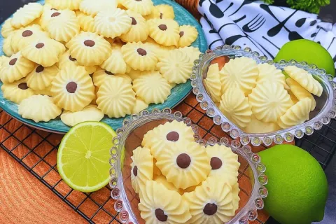 Biscoito amanteigado de limão: derrete na boca e rende muito