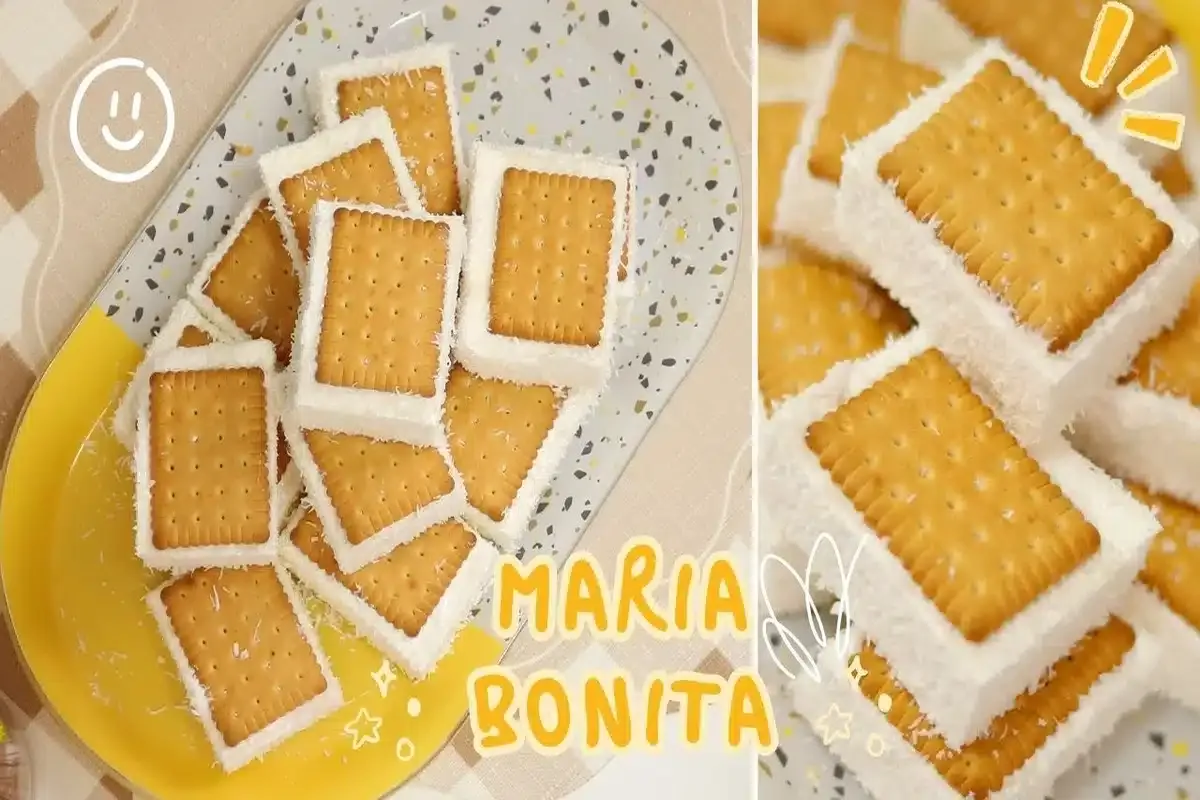 Biscoito com maria mole é uma sobremesa de infância que todo