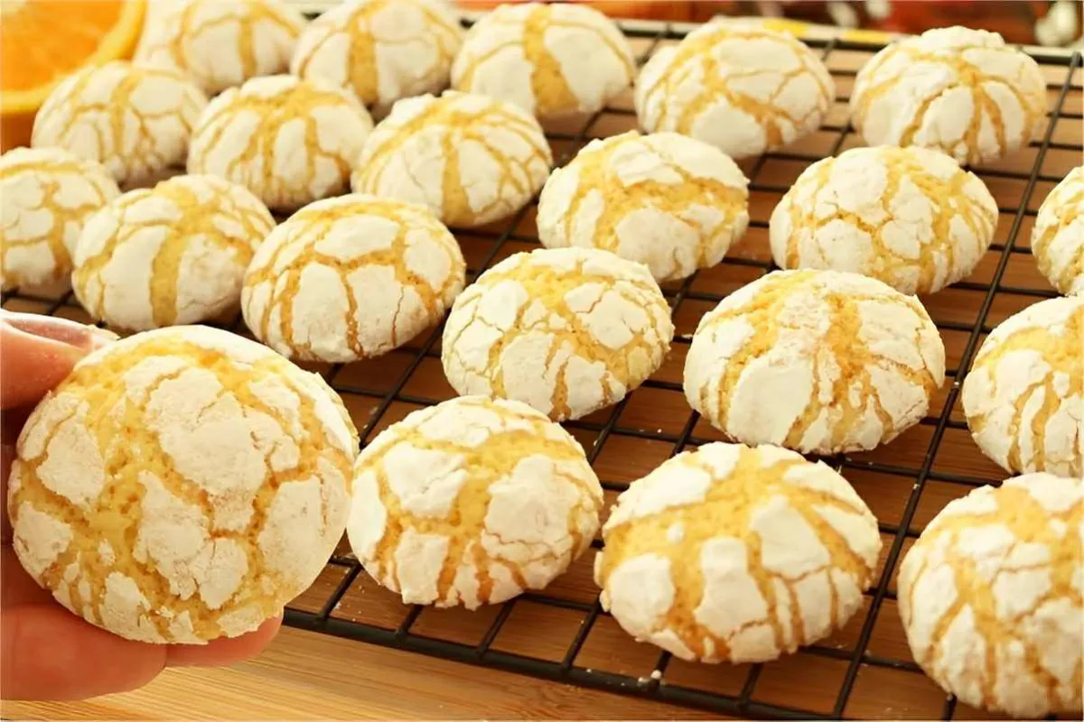 Biscoito craquelado de laranja: você não imagina o quanto é