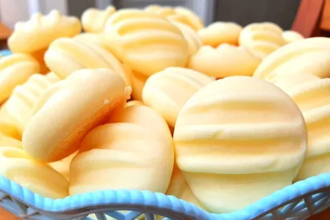 Biscoito de leite condensado macio e saboroso que não dá par