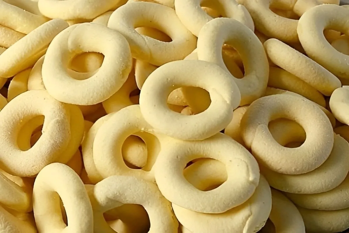 Biscoito de polvilho assado a verdadeira receita do biscoito