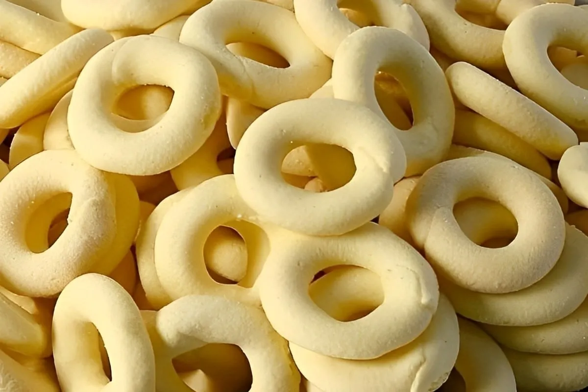 Biscoito de polvilho assado o verdadeiro biscoito mineiro pa