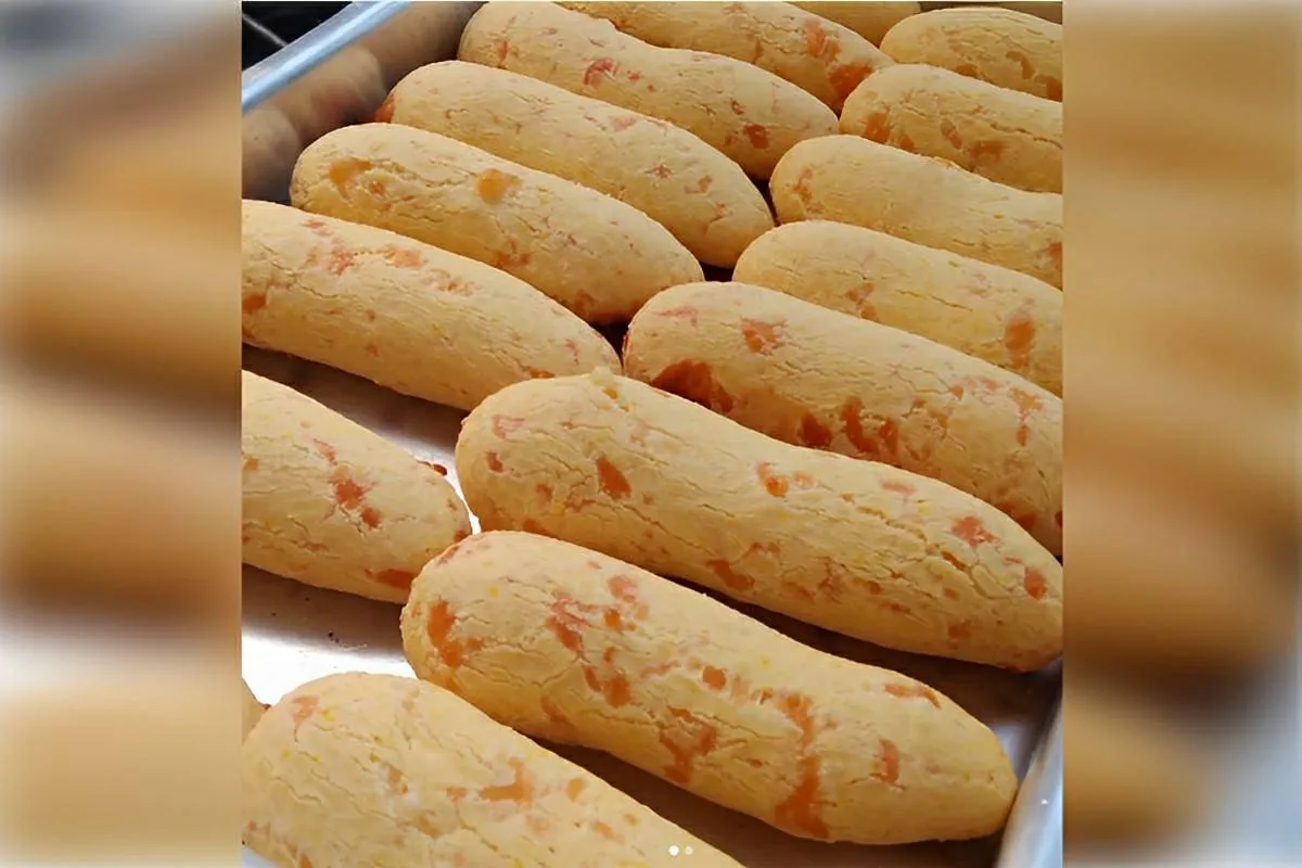 Biscoito de polvilho com queijo receita mineira legítima par