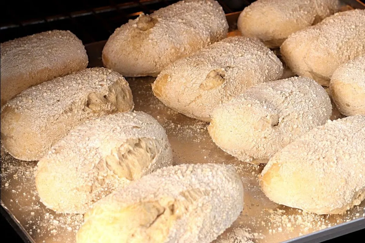 Biscoito de polvilho econômico que rende bastante e fica lev