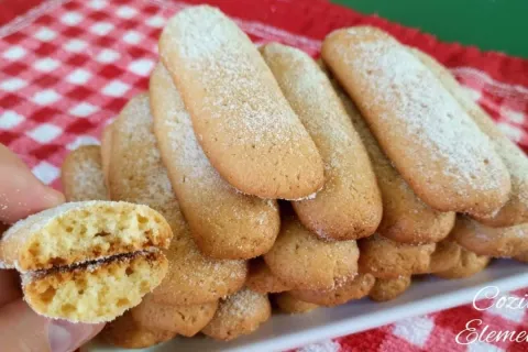 Biscoito tipo champanhe igual ao da padaria: perfeito para a