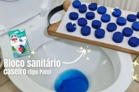 Bloco sanitário caseiro: como deixar seu banheiro cheiroso a