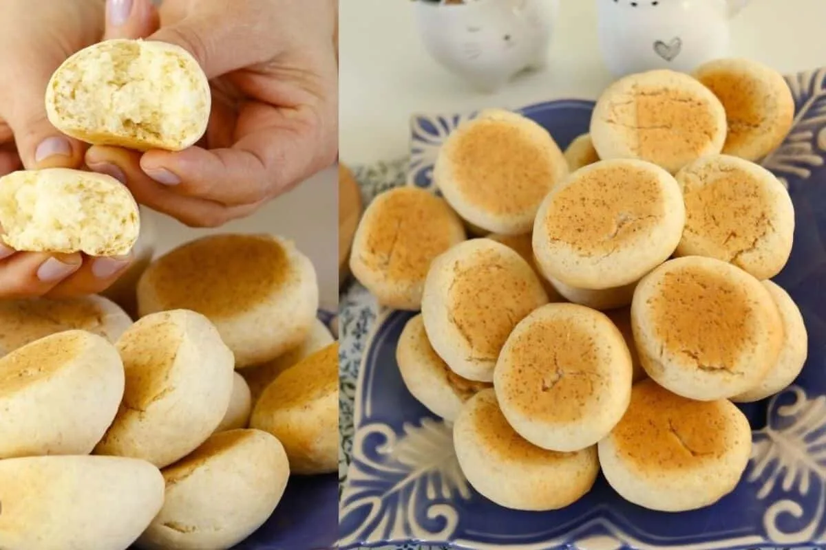 Bolacha de creme de leite sem ovo perfeita para acompanhar o