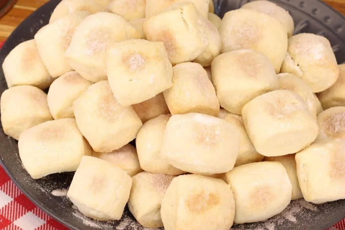 Bolachinha de nata macia deliciosa e fácil pronta em apenas