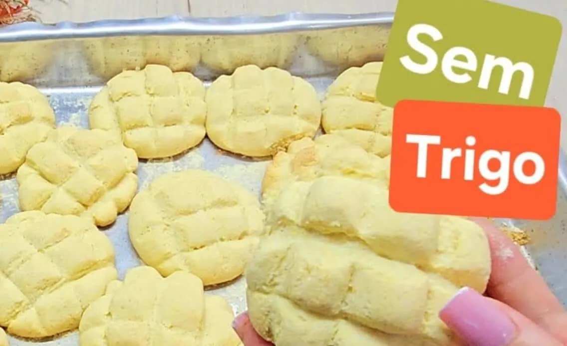 Bolachinha sem trigo que derrete na boca: a vontade é não pa