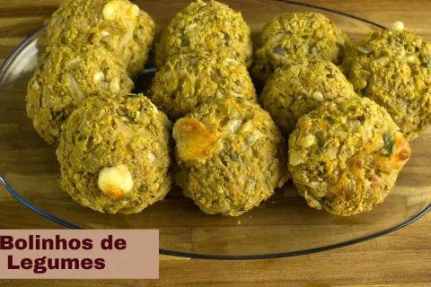 Bolinho de legumes delicioso e simples de preparar: opção le