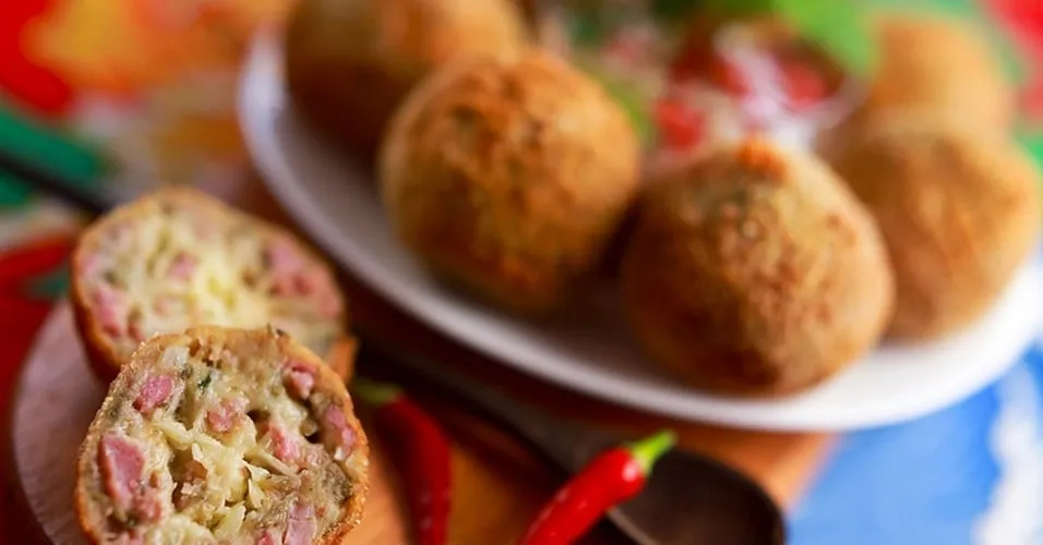 Bolinho Surpresa de Berinjela