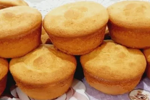 Bolinhos de batata doce sem trigo e sem glúten, fofinhos e p