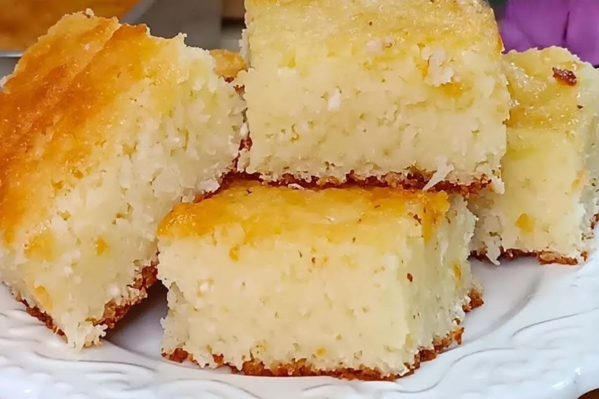 Bolo bombocado: cremoso, molhadinho e com sabor de receita d