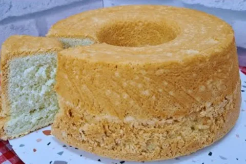 Bolo brevidade de polvilho com apenas 3 ingredientes que fic