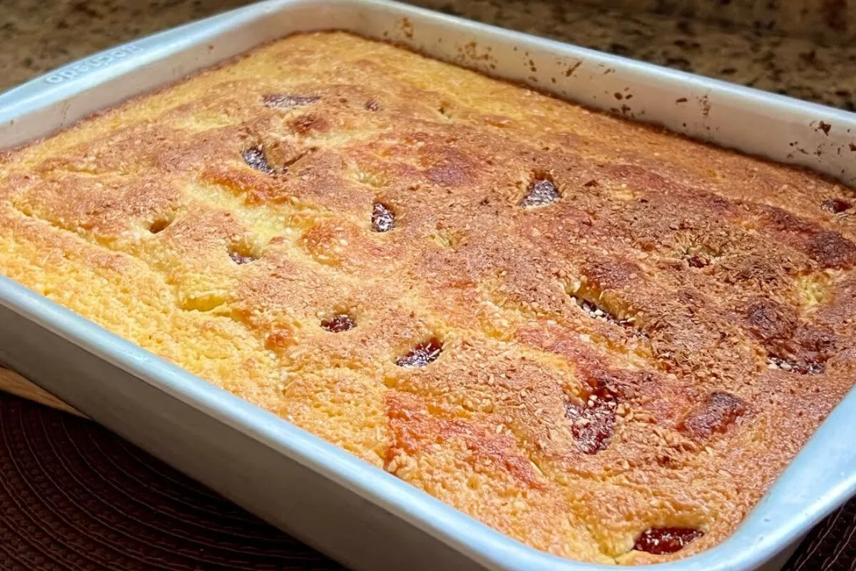 Bolo centenário sem trigo: o bolo da minha bisavó, fácil e f